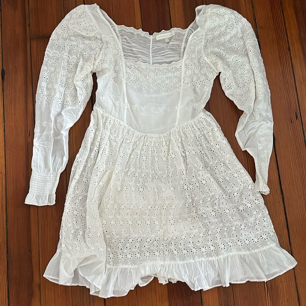 loveshackfancy preslina mini dress